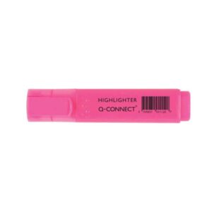 Surligneur Q Connect  Rose (JBS)