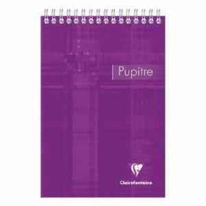 cahier spirale CLAIREFONTAINE
