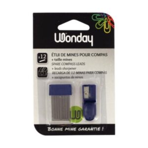 Etui de mines de compas (Collège)