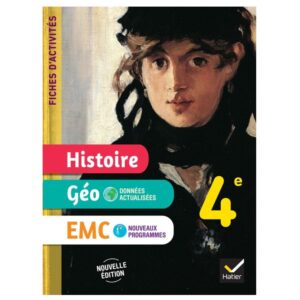 Histoire-Géo 4ème Fiches activités EMC Hatier (édition 2025) (AUBRAC)