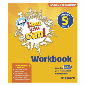 Anglais 5ème Workbook New I Bet You Can (2026) (AUBRAC)