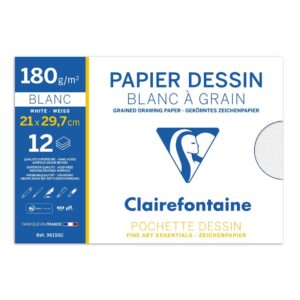 Pochette papier dessin A4 180gr (STA-P)