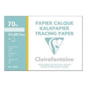 Pochette de papier calque 70gr 21x29.7 (PRO)