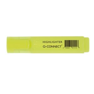 Surligneur Q Connect JAUNE (STA-P)