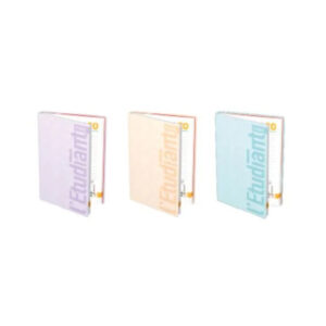 Agenda semainier couverture PVC couleurs assortis pastels 100X150 1sem/2p 160p -Hamelin-