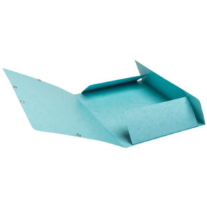 Chemise 3 rabats + élastique A4 Bleu givre - SKANDI -