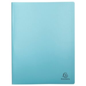 Porte-vues A4 40vues entièrement recyclés - SKANDI - 4 couleurs assorties
