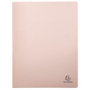 Porte-vues A4 40vues entièrement recyclés - SKANDI - 4 couleurs assorties