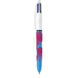 Bille 4 couleurs Pieuvre Bleu - Bic