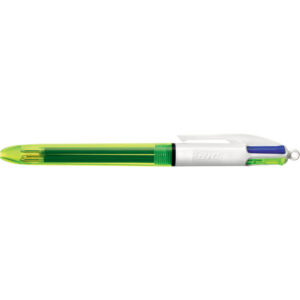 Bille 4 couleurs Fluo - Bic