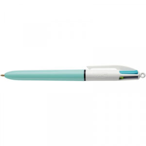 Bille 4 couleurs Turquoise Fun - Bic -