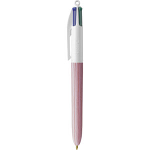 Bille 4 couleurs WoodEffect Rose - Bic -