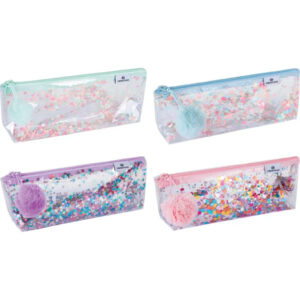 Trousse triangle couleurs confettis - Oberthur -
