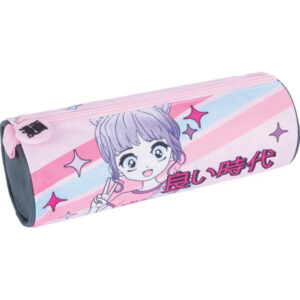 Trousse ronde Manga Girl - Oberthur -