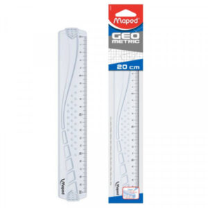 Règle plate Maped géométrique en plastique recyclé 20cm