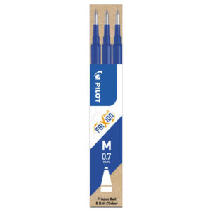 Set de 3 recharge Frixion Ball 07 Bleu - Pilot -