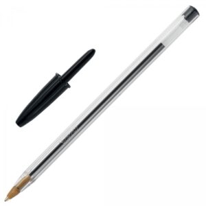 Bille Cristal Original pointe moyenne Noir - Bic -