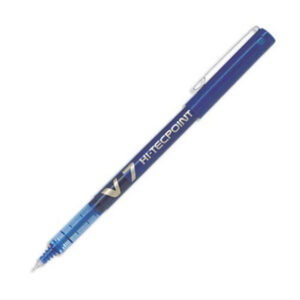 Roller Hi-Tecpoint V7 encre liquide pointe moyenne 07 bleu - Pilot -