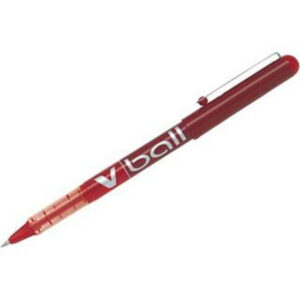Roller V-BALL encre liquide pointe fine 05 rouge - Pilot -