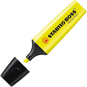 Surligneur Boss Original jaune - Stabilo