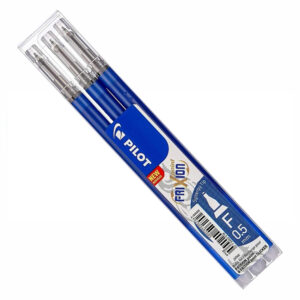 Set de 3 recharges Frixion Point 05 Bleu - Pilot -