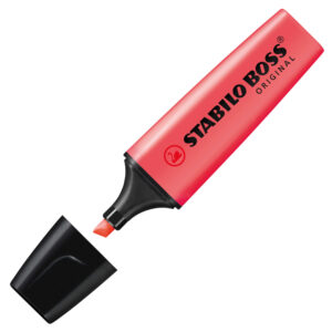 Surligneur Boss Original rouge - Stabilo