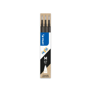 Set de 3 recharges Frixion Ball 07 Noir - Pilot -