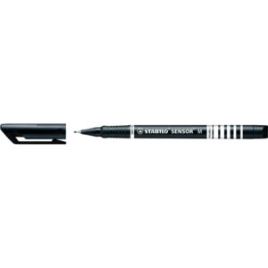 Stylo-feutre noir Sensor M - Stabilo -