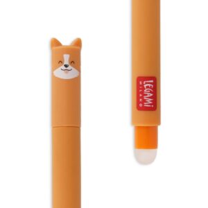 Stylo effaçable noir Corgi - Legami -
