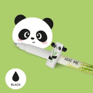 Stylo effaçable noir Panda - Legami -