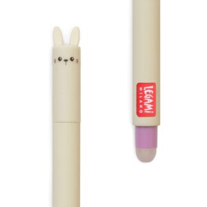 Stylo effaçable violet Lapin - Legami -