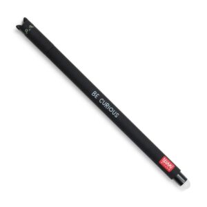Stylo effaçable noir Chat - Legami -