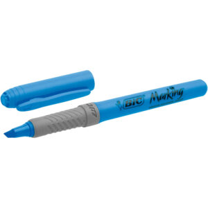 Surligneur Highlighter Grip bleu - Bic -