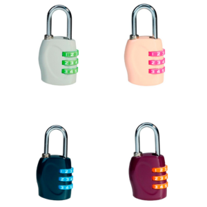 Cadenas à Code Couleurs Assorties (BREL)