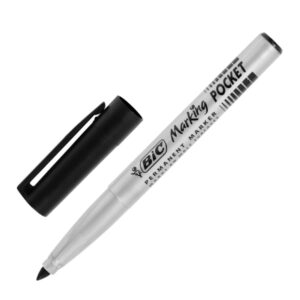 Marqueur permanent noir - Bic -
