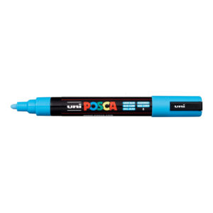 Marqueur couleur Bleu Clair pointe moyenne PC-5M - Posca -