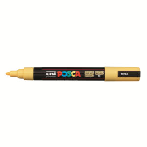 Marqueur couleur Jaune Paille pointe moyenne PC-5M - Posca -