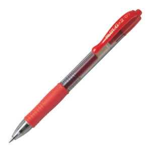 Roller G-2 rétractable pointe moyenne 07 rouge - Pilot -