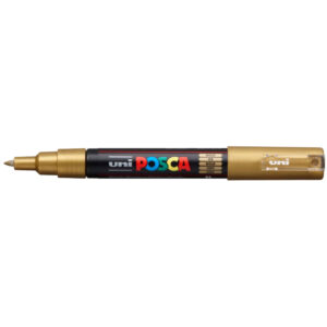 Marqueur couleur Or métallique pointe extra-fine - Posca -