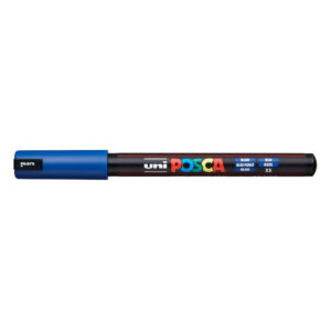 Marqueur couleur Bleu Foncé pointe extra-fine PC-1MR - Posca -