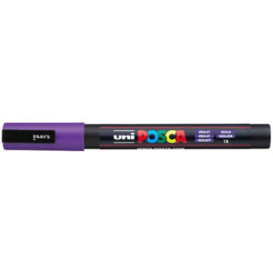 Marqueur couleur Violet pointe fine PC-3M - Posca -