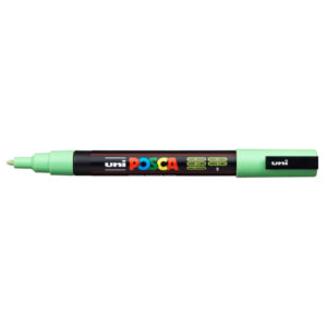 Marqueur couleur Vert Clair pointe fine PC-3M - Posca -