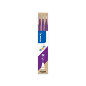 Set de 3 recharges Frixion Ball 07 Violet - Pilot -