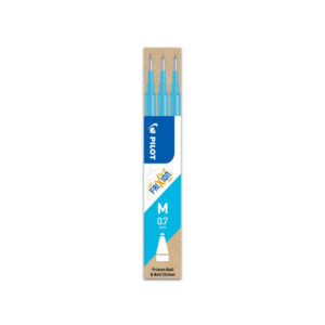 Set de 3 recharges Frixion 07 Turquoise - Pilot -