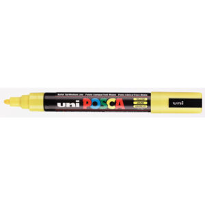 Marqueur couleur Jaune pointe moyenne PC-5M - Posca -
