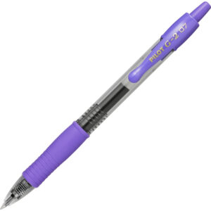 Roller G-2 rétractable pointe moyenne 07 violet - Pilot -