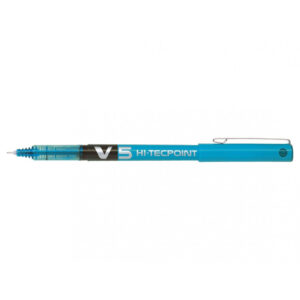 Roller Hi-Tecpoint V5 encre liquide pointe fine 05 Turquoise - Pilot -