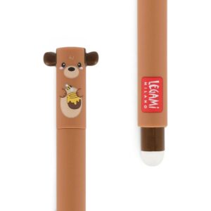 Stylo effaçable rouge Ours Pot de Miel - Legami -