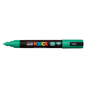 Marqueur couleur Vert Foncé pointe moyenne PC-5M - Posca -