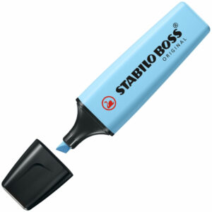 Surligneur Boss pastel Fraicheur de bleu - Stabilo
